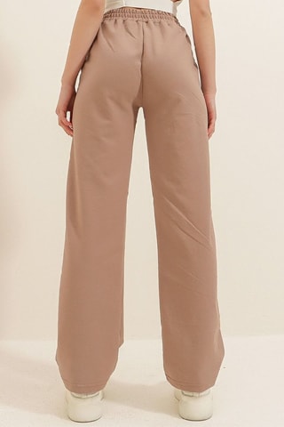 Broek Wide Legs - Bruin