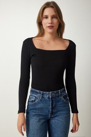 Top - Zwart