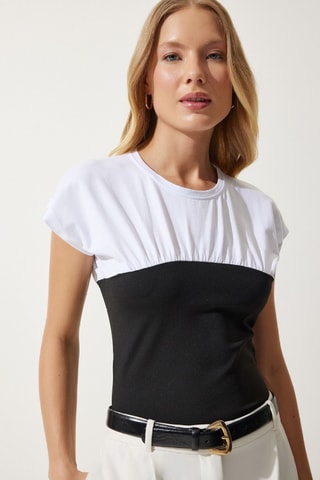 Top - Noir et blanc