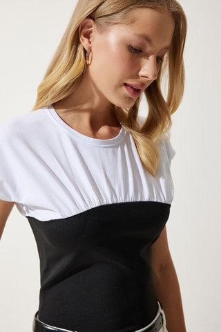 Top - Noir et blanc