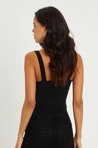 Crop Top - Zwart