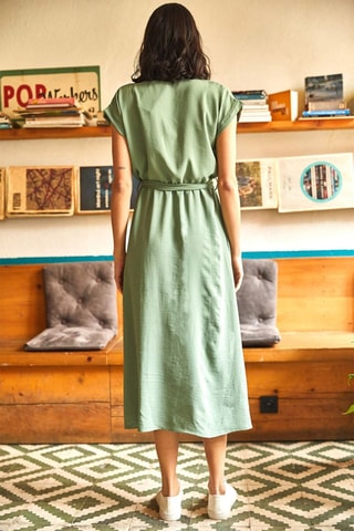 Midi-jurk - Groen