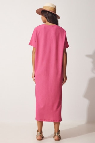 Midi-jurk - Roze
