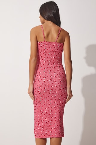Midi-jurk - Roze