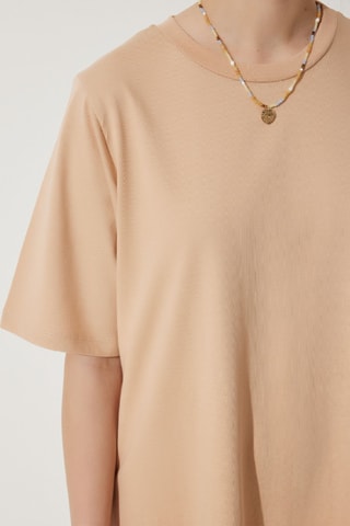 Lange Jurk - Beige