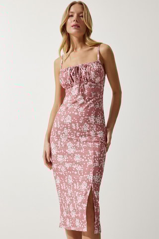 Midi-jurk - Roze