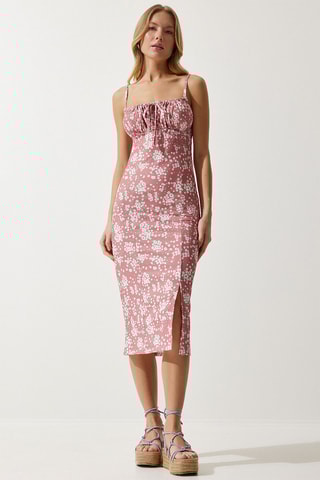 Midi-jurk - Roze