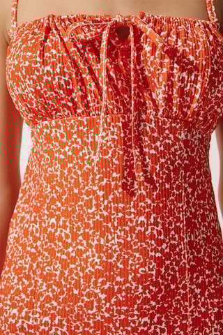 Midi-jurk - Oranje