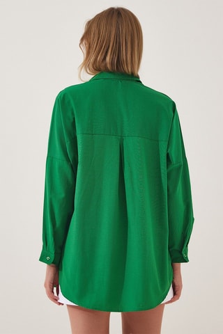 Blouse Donkergroen