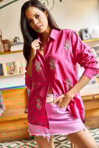 Blouse - Fuchsia