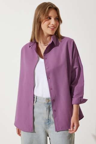 Blouse - Donkerpaars