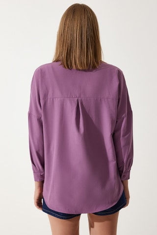 Blouse - Donkerpaars