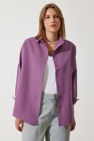 Blouse - Donkerpaars