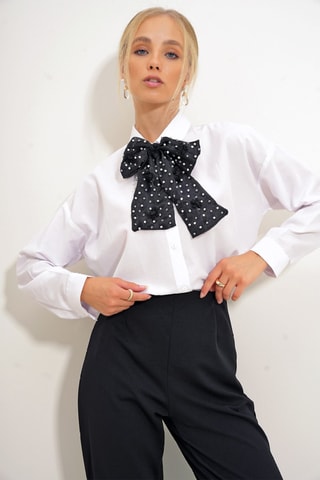 Chemisier oversize - Blanc