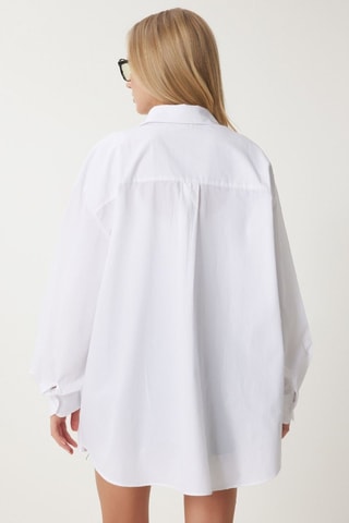 Oversized Overhemd - Wit