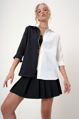 Blouse - Zwart en Wit