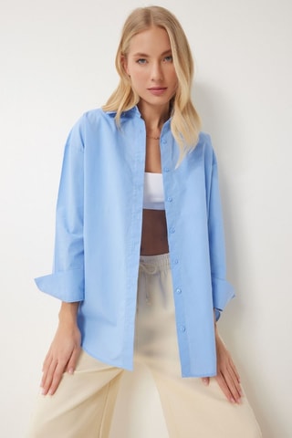 Oversized Jasje - Hemelsblauw