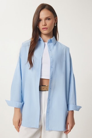 Oversized Jasje - Hemelsblauw