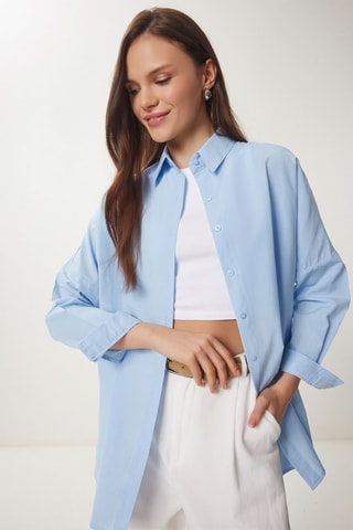 Oversized Jasje - Hemelsblauw
