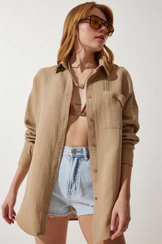 Blouse - Beige