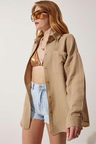 Blouse - Beige