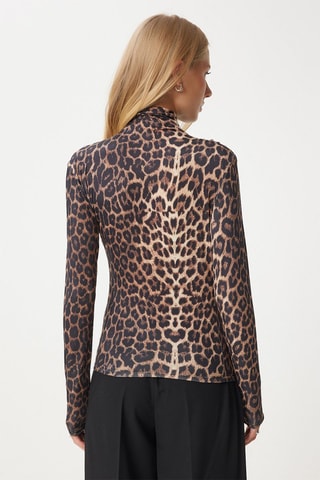 Top - Zwart en Beige