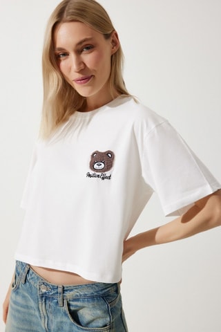 T-shirt - Écru