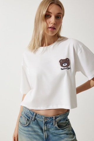 T-shirt - Écru