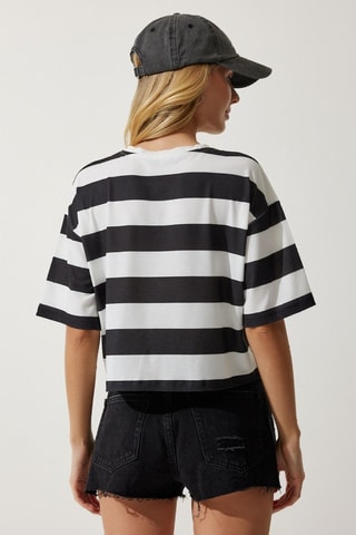 T-shirt - Blanc et noir
