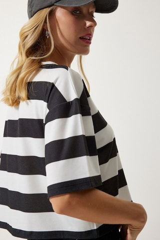 T-shirt - Blanc et noir