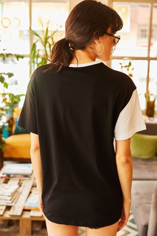 T-shirt - Wit en Zwart