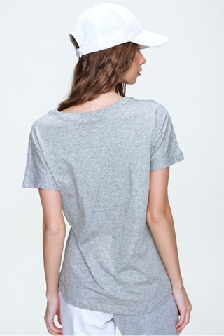 T-shirt - Gris clair chiné