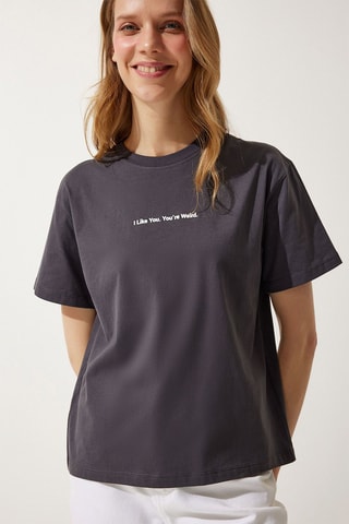 T-shirt - Anthracite