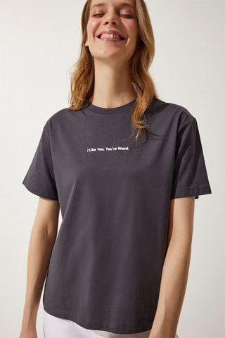 T-shirt - Anthracite