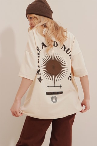 T-shirt - Beige