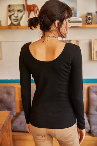 T-shirt - Zwart