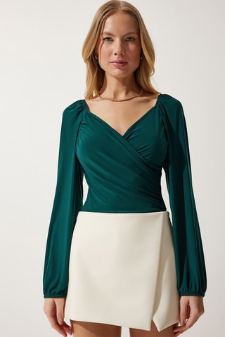 Top - Smaragdgroen