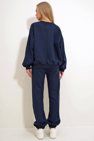 Sweater en Joggingbroek- Marineblauw