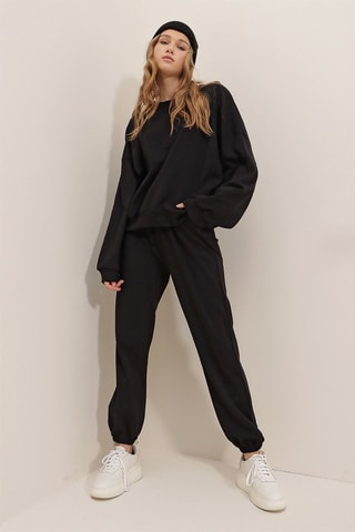 Sweater en Joggingbroek - Zwart