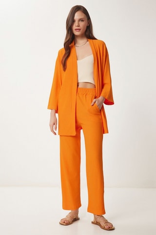 Kimono en 7/8 Broek - Oranje