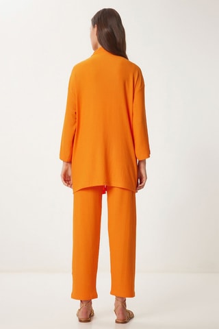 Kimono en 7/8 Broek - Oranje