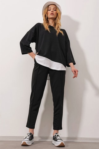 Trui en Broek - Zwart