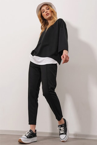 Trui en Broek - Zwart