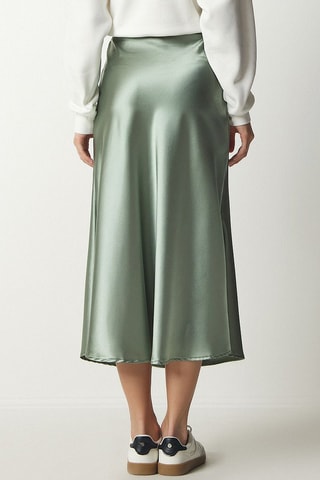 Midirok Hoge Taille - Groen