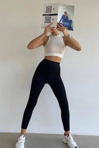 Legging Hoge Taille - Zwart