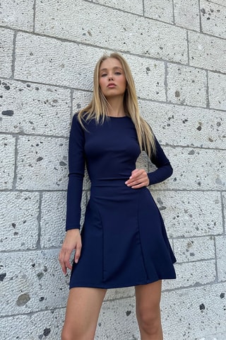 Skaterjurk - Marineblauw
