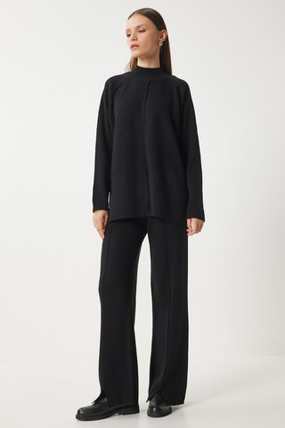 Trui en Broek - Zwart