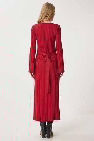Trui-jurk - Rood