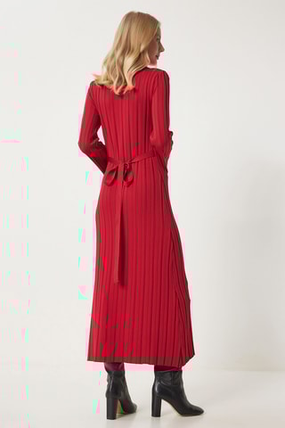 Trui-jurk - Rood
