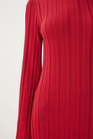 Trui-jurk - Rood